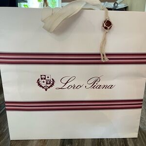 Loro Piana shopping bag with charm